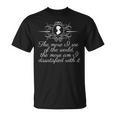 Jane Austen & Mr Darcy Book Club Fans Quotes Collectors T-Shirt