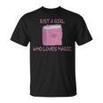Just a Girl Who Loves Magic Spells Book T-Shirt Just a Girl Who Loves Magic Spells Book T-Shirt