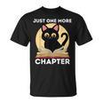 Just One More Chapter Cute Cat Reading Book For Reader Men Women Kids T-Shirt Just One More Chapter Cute Cat Reading Book For Reader Men Women Kids T-Shirt
