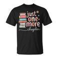 Just One More Chapter Pastel Book Lover Cute Adorable T-Shirt Just One More Chapter Pastel Book Lover Cute Adorable T-Shirt