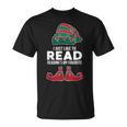 I Just Like To Read Reading's My Favorite Xmas Book Club Fan T-Shirt