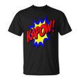 KAPOW Action Super Hero Retro Comic Book Bubble Superhero T-Shirt KAPOW Action Super Hero Retro Comic Book Bubble Superhero T-Shirt