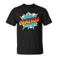 Kids Boys Cameron Comic Book Superhero Name T-Shirt