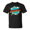 Kids Boys Emmanuel Comic Book Superhero Name T-Shirt