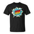 Kids Boys Ian Comic Book Superhero Name T-Shirt