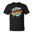 Kids Boys Jonah Name Comic Book Superhero T-Shirt