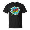 Kids Boys Lio Name Comic Book Superhero T-Shirt