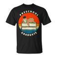 Kids Preschool Graduate Sloth Graduation Cap Sleeping On Books T-Shirt Kids Preschool Graduate Sloth Graduation Cap Sleeping On Books T-Shirt