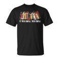 If You Know You Know 6 7 Six Seven Meme Floral Book Lover T-Shirt