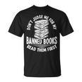 Librarian Banned Book List Banned Book Set Book Lover T-Shirt