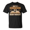Librarian Book Reader Booktrovert Reading T-Shirt
