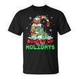 Librarian Booked Up For The Holidays Books Christmas Tree T-Shirt Librarian Booked Up For The Holidays Books Christmas Tree T-Shirt