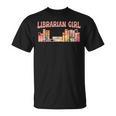 Librarian Girl Book Lover Reading Bookworm Librarian T-Shirt Librarian Girl Book Lover Reading Bookworm Librarian T-Shirt