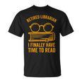 Librarian Retirement Library Books Lovers T-Shirt