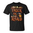 Librarian Trick Or Read Library Event Halloween Book Lovers T-Shirt