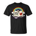 Libraries Are For Everyone Book Ally Gay Pride LGBTQ Month T-Shirt Libraries Are For Everyone Book Ally Gay Pride LGBTQ Month T-Shirt