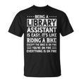 Library Assistant Librarian Associate Keeper Book Lover T-Shirt Library Assistant Librarian Associate Keeper Book Lover T-Shirt