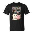 Library Card Shirt Reading Book Lovers For Reader T-Shirt Library Card Shirt Reading Book Lovers For Reader T-Shirt