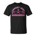 Library Lady Tshirt Bookworm Book Nerd Tee T-Shirt