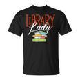 Library Lady Bookworm Books Book Lover School Librarian T-Shirt Library Lady Bookworm Books Book Lover School Librarian T-Shirt