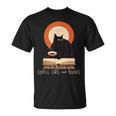 Life Is Better With Coffee Cats And Books Cat Lover Men Women T-Shirt Life Is Better With Coffee Cats And Books Cat Lover Men Women T-Shirt