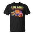 Life Goals Read All The Books I Book Worm I Book Lover T-Shirt Life Goals Read All The Books I Book Worm I Book Lover T-Shirt