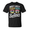 Most Likely To Read Books All Summer Reading T-Shirt