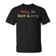 Little Women Alcott Book Meg Jo Beth Amy March Sisters T-Shirt Little Women Alcott Book Meg Jo Beth Amy March Sisters T-Shirt