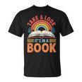 Take A Look It's In A Book Retro Reading Book Lover T-Shirt Take A Look It's In A Book Retro Reading Book Lover T-Shirt