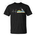 Love Books Heartbeat Reading Book Bibliophile Avid Reader T-Shirt Love Books Heartbeat Reading Book Bibliophile Avid Reader T-Shirt