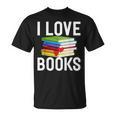 I Love Books Librarian T-Shirt I Love Books Librarian T-Shirt