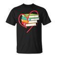 I Love Reading Heart Love Books TShirt Library Bookworm T-Shirt I Love Reading Heart Love Books TShirt Library Bookworm T-Shirt