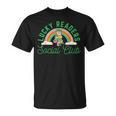 Lucky Readers Social Club Leprechaun St Patricks Book Lover T-Shirt Lucky Readers Social Club Leprechaun St Patricks Book Lover T-Shirt
