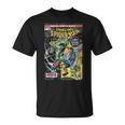 Marvel Comics Spider-Man And Hulk Retro Comic Book Cover T-Shirt