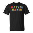 Marvel Mania Retro Comic Book T-Shirt Marvel Mania Retro Comic Book T-Shirt
