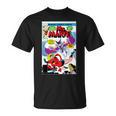 Marvel X-Men Ms Marvel Vs Death-Bird Comic Book Cover T-Shirt Marvel X-Men Ms Marvel Vs Death-Bird Comic Book Cover T-Shirt