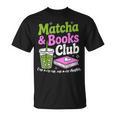 Matcha & Books Green Tea Lover ICES Matcha Latte T-Shirt