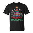 Merry Booksmas Librarian Library Book Reading Books T-Shirt Merry Booksmas Librarian Library Book Reading Books T-Shirt