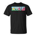 Mr Men Mr Greedy Retro Comic Book Colourful T-Shirt Mr Men Mr Greedy Retro Comic Book Colourful T-Shirt