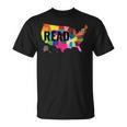 National Read America Shirt United States Read Books T-Shirt