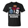 Nothing Beats Reading Rock Paper Scissors Book Lover T-Shirt