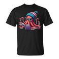 Octopus Reading Book Kraken Book Lover T-Shirt Octopus Reading Book Kraken Book Lover T-Shirt