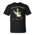 Off To Grow Reader Silly Goose School Librarian Book Lover T-Shirt