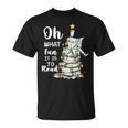 Oh What Fun It Is To Read Librarian Christmas Book Lover T-Shirt