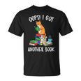 Oops I Got Another Book Cat Reader T-Shirt