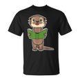 Otter Book Reading Bookaholics Sea Otter Lover T-Shirt Otter Book Reading Bookaholics Sea Otter Lover T-Shirt