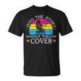 Pansexual Pride Genderqueer Book Pun Pansexuality Pan Pride T-Shirt