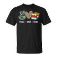 Peace Love Read Book Lover Reading Bookworm Reader T-Shirt Peace Love Read Book Lover Reading Bookworm Reader T-Shirt