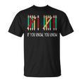 Pencil If You Know You Know 6 7 Reading Book Christmas T-Shirt Pencil If You Know You Know 6 7 Reading Book Christmas T-Shirt