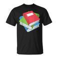 Pile Of Books Stack Of Books Costume T-Shirt Pile Of Books Stack Of Books Costume T-Shirt